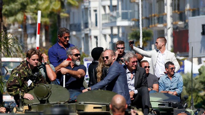 Banderas en Cannes: estar en 'Los Mercenarios 3' "significa mucho" para la comunidad latina