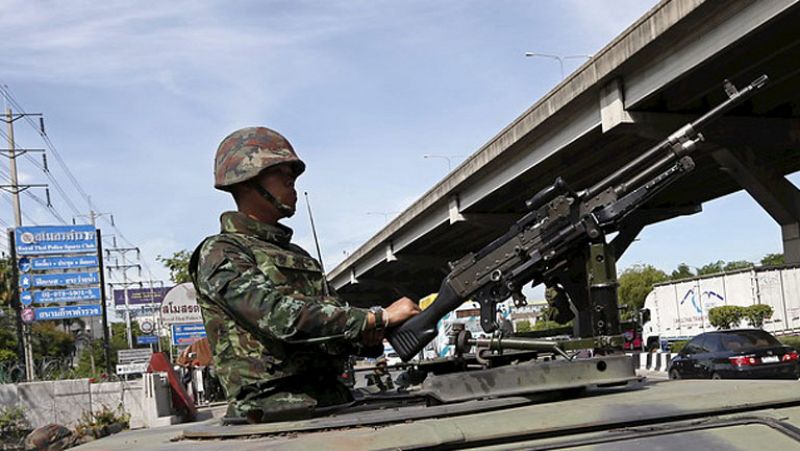 El Ejército de Tailandia decreta la ley marcial para garantizar "el orden y la seguridad"