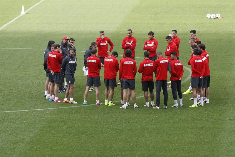Los jugadores del Atlético de Madrid, especialistas en finales