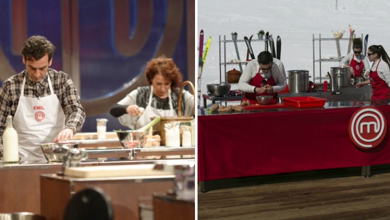 Test MasterChef. ¿Dónde prefieres cocinar: plató o exteriores?