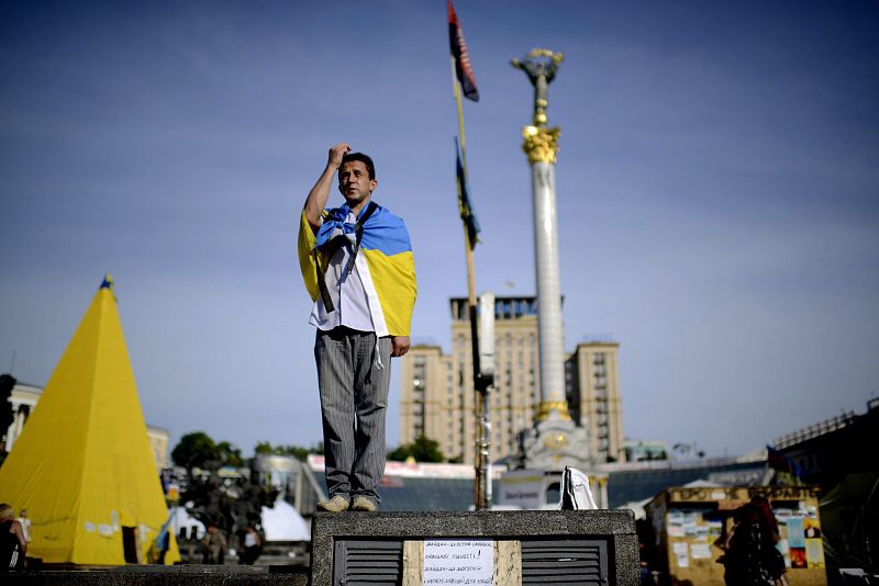 Ucrania vive una tensa jornada de reflexión antes de los comicios presidenciales