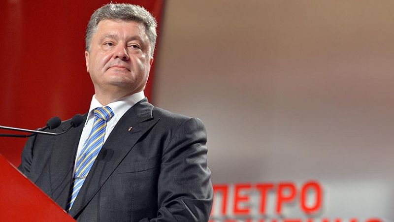Poroshenko se proclama presidente de Ucrania tras conocerse los primeros sondeos