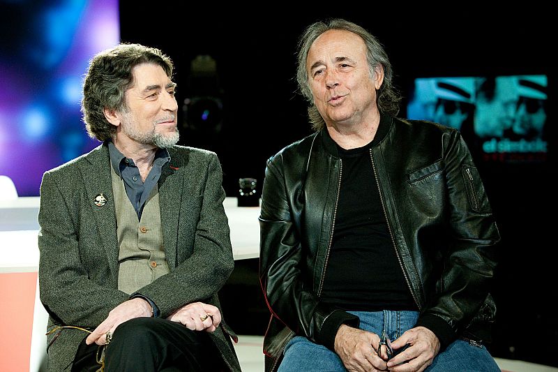 Joan Manuel Serrat y Joaquín Sabina hablan de 'El símbolo y el cuate' en 'Versión Española'
