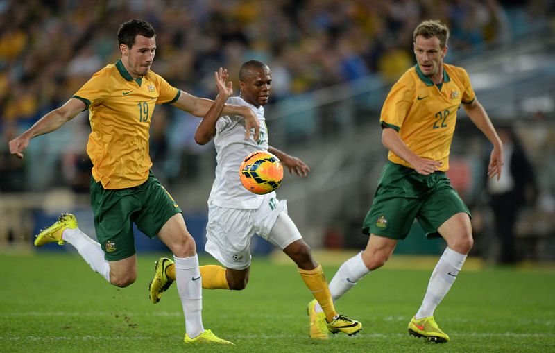 Australia, rival de España en Brasil, no pasa del empate ante Sudáfrica