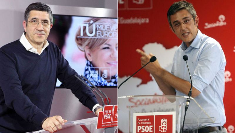 Patxi López apoya el congreso para "darle la vuelta" al PSOE y Madina defiende las primarias