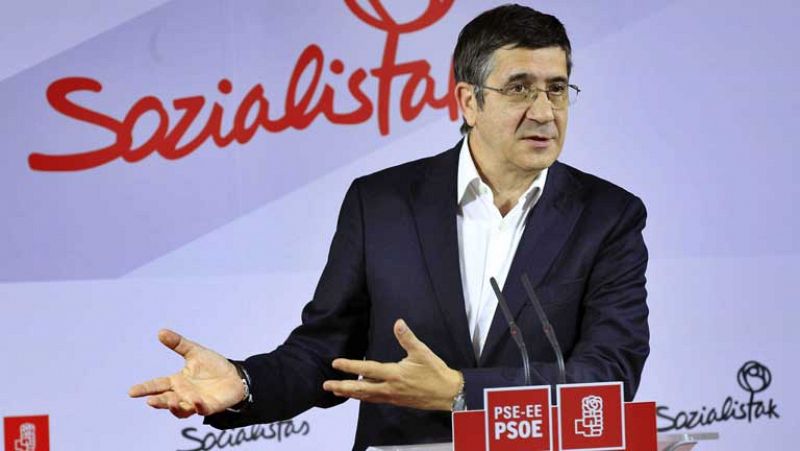 Patxi López anuncia su marcha como líder de los socialistas vascos para septiembre