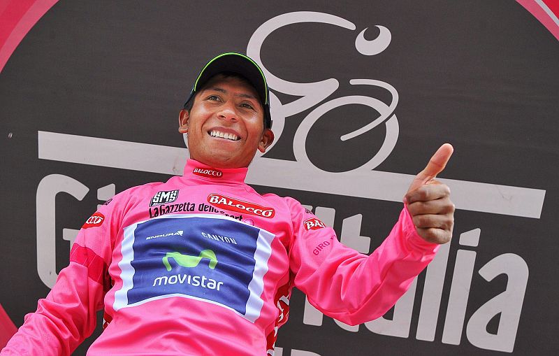 Nairo Quintana gana la etapa reina y le arrebata el rosa a su compatriota Urán