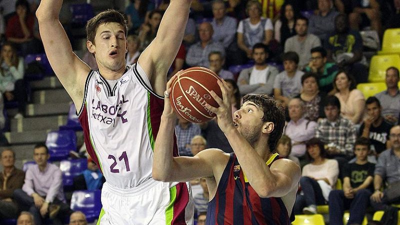Barça, Valencia y Unicaja golpean primero en los playoff