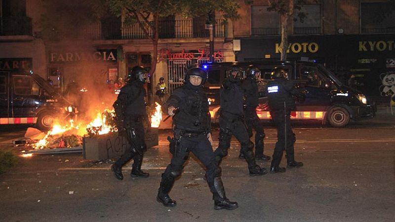 Detenidas 23 personas en la cuarta jornada de disturbios por el desalojo de Can Vies