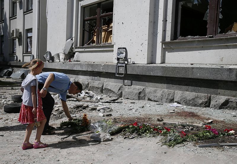 Casi 200 muertos en los combates en el este de Ucrania, según las autoridades de Kiev
