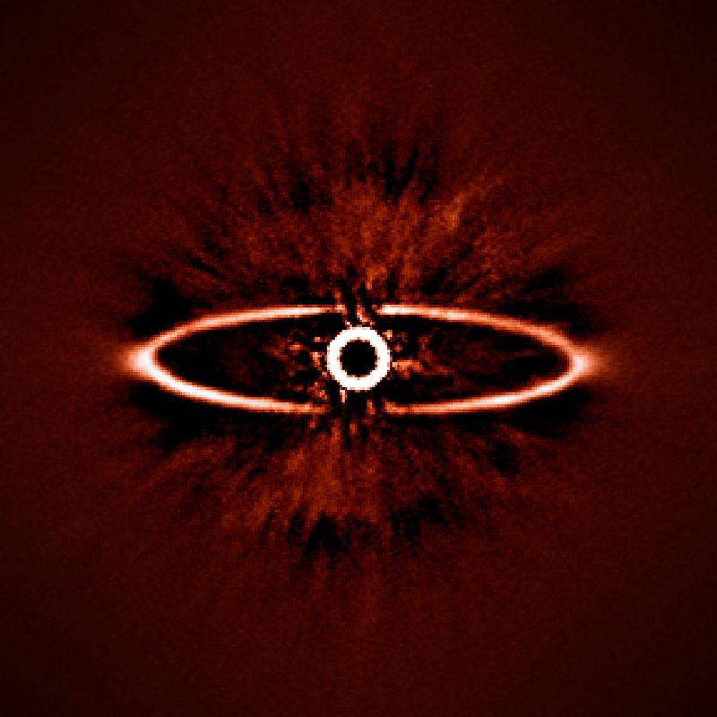 Las primeras luces captadas por Sphere, una cámara que fotografía exoplanetas