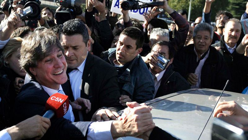 El vicepresidente de Argentina, Amado Boudou, declara imputado por corrupción