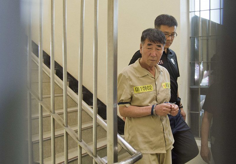 Comienza el juicio contra la tripulación del ferry que naufragó en Corea del Sur