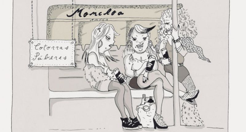 Irlanda Tambascio convierte a los viajeros del metro en 'Aves metropolitanas'