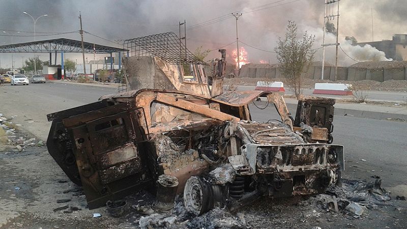 Los yihadistas toman la segunda ciudad iraquí y avanzan por el norte de Irak