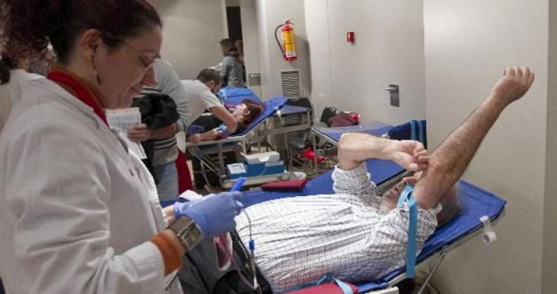 Las donaciones de sangre caen en España un 7% en los últimos cinco años