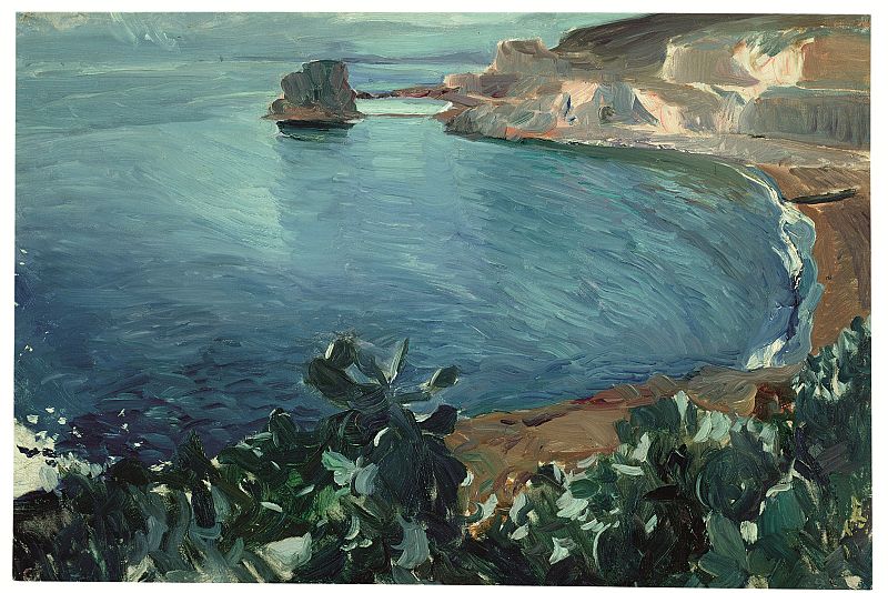 El color del mar que imaginó Sorolla