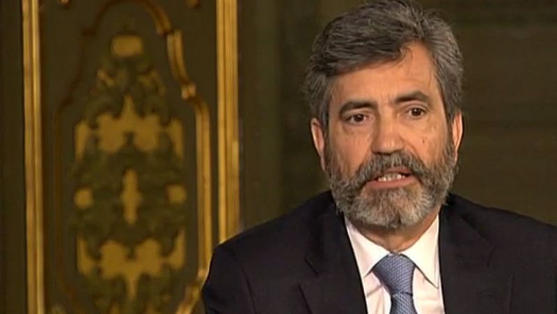 El presidente del TS dice que se podría reformar la Ley del Poder Judicial y aforar al rey "en semanas"