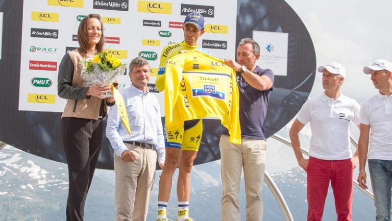 Contador, nuevo líder de la Dauphine, en una etapa que se adjudicó Westra