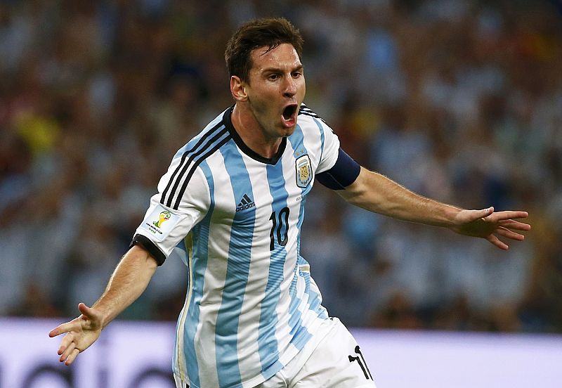 Messi se presenta en Maracaná