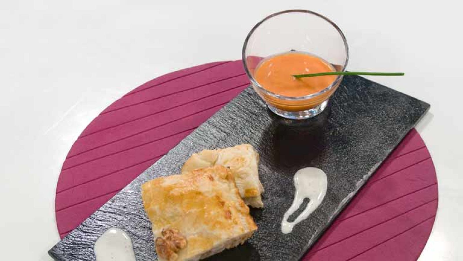 Empanada de pollo al roquefort