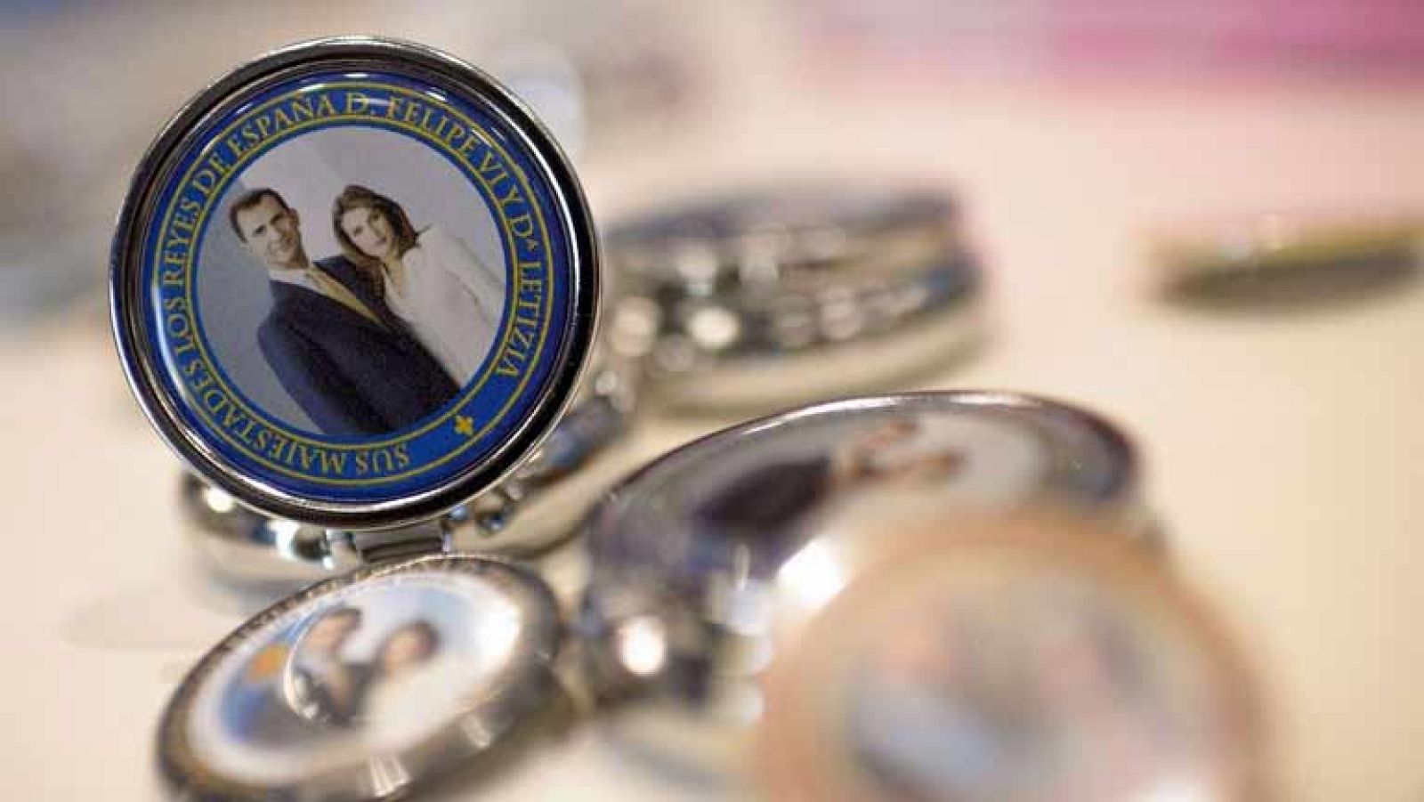 Recuerdos de la proclamación de Felipe VI