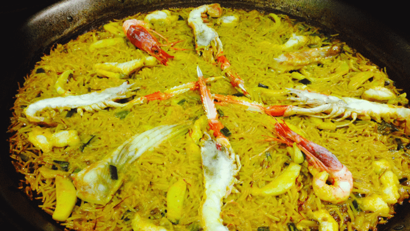 España Directo- Fideuá con marisco