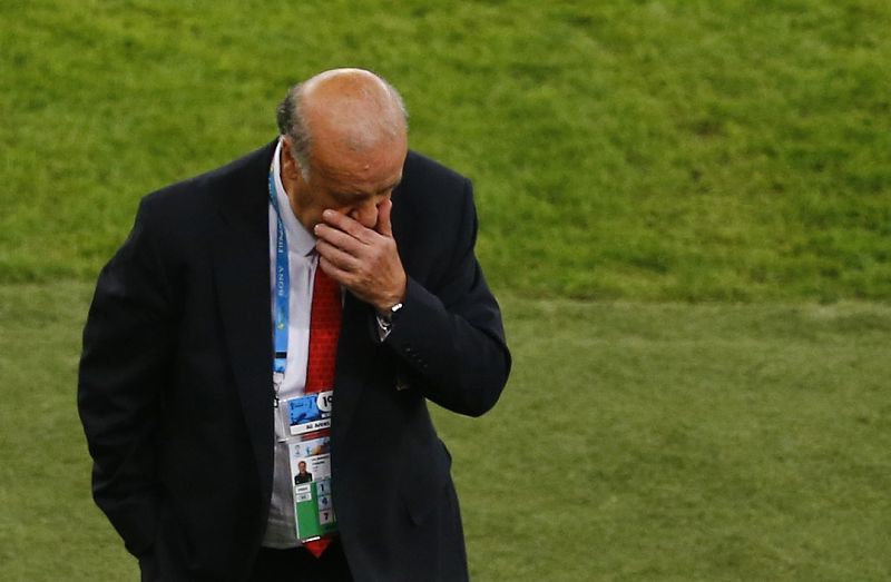 Del Bosque: "Lo lamentamos y ahora será tiempo de pensar en el futuro"
