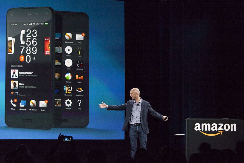 Amazon presenta Fire Phone, un teléfono tridimensional centrado en la nube