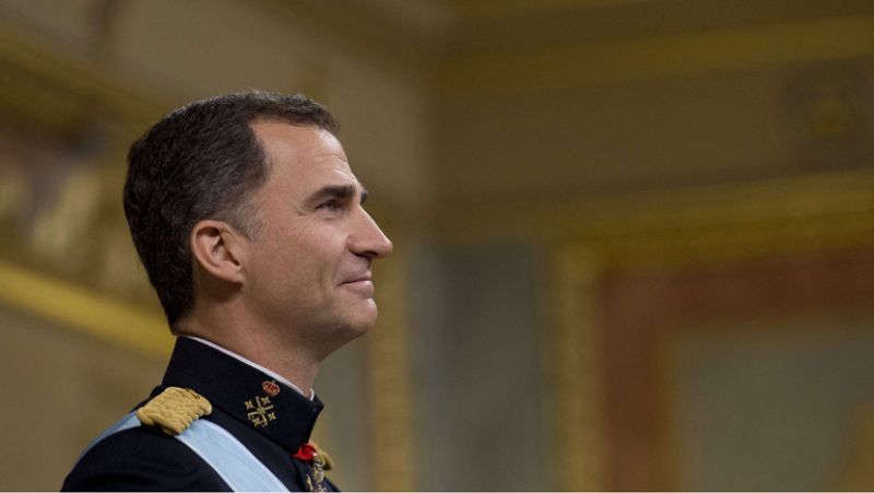 Felipe VI defiende una "España unida y diversa en la que cabemos todos" en su proclamación