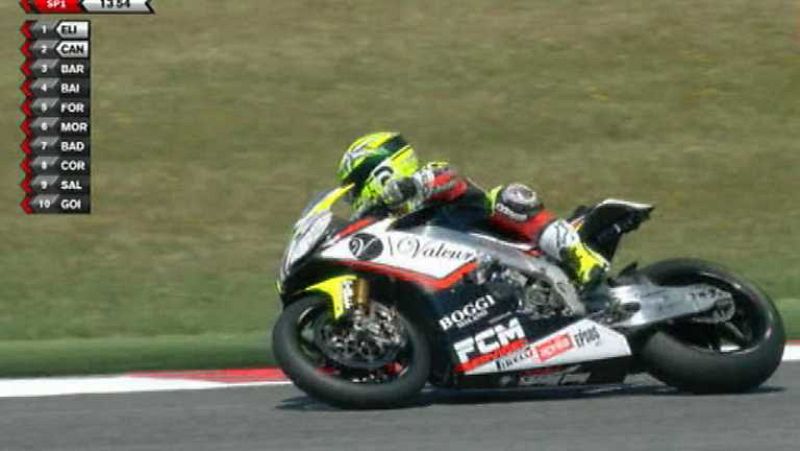 El campeón Sykes logra la superpole en Misano, Elías en segunda fila