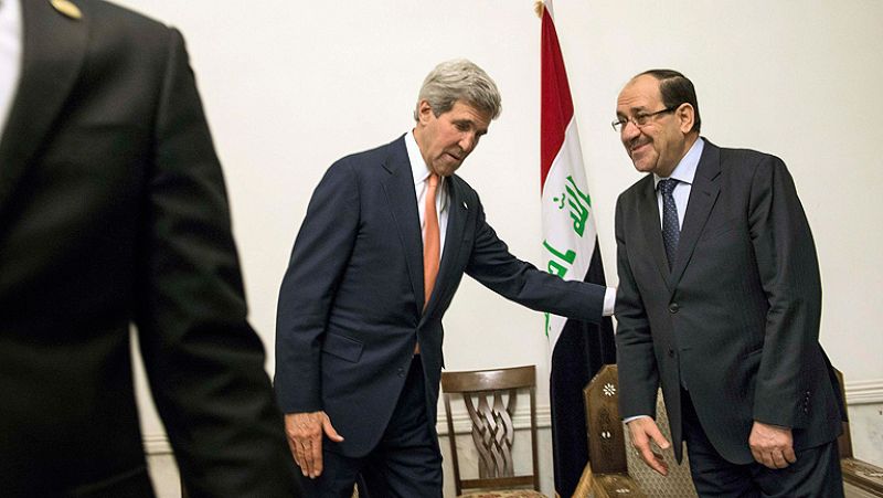Kerry urge a la creación de un nuevo gobierno iraquí y promete un "apoyo sostenido"
