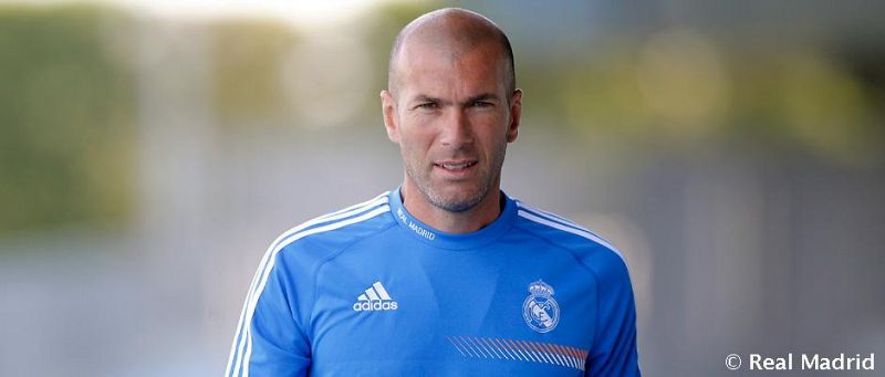 Zidane entrenará al Real Madrid Castilla la próxima temporada