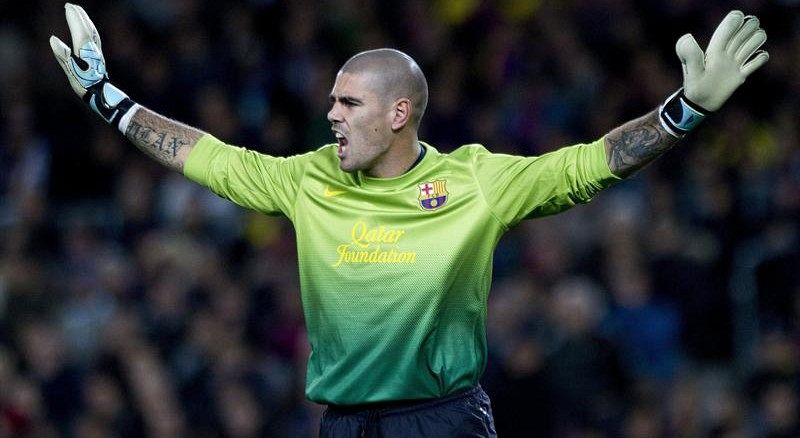 Víctor Valdés afronta su último día en el Barça con futuro incierto