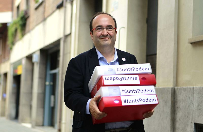 Miquel Iceta presenta sin oposición el doble de los avales requeridos para liderar el PSC