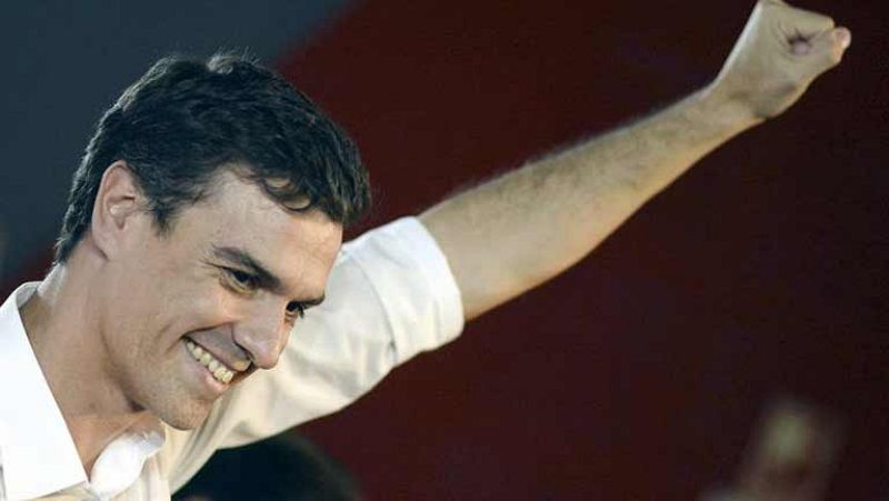 Pedro Sánchez, el candidato hecho a sí mismo que "hace año y medio no estaba en política"