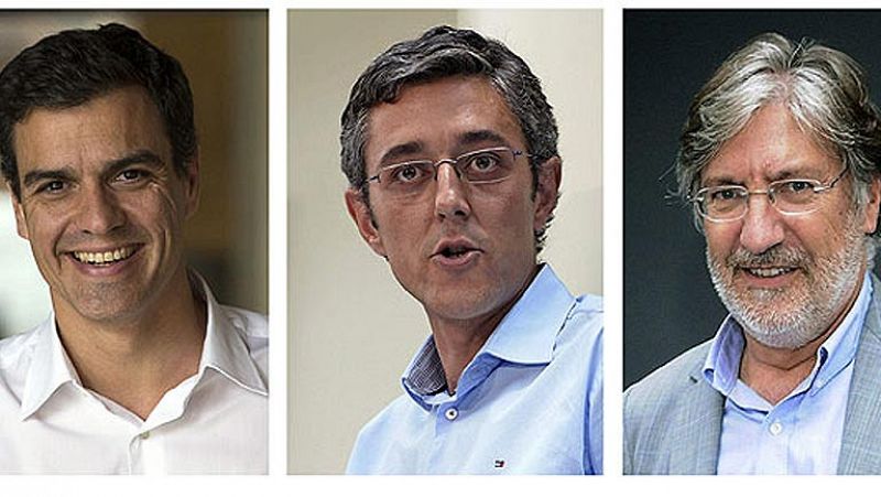 Los candidatos a liderar el PSOE celebrarán un debate el próximo lunes en Ferraz