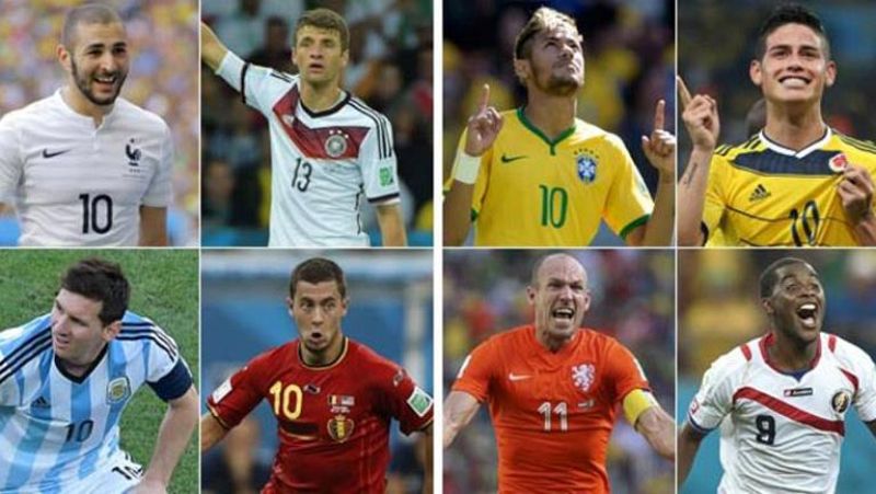 Ocho equipos sueñan con levantar la Copa del Mundo en Brasil