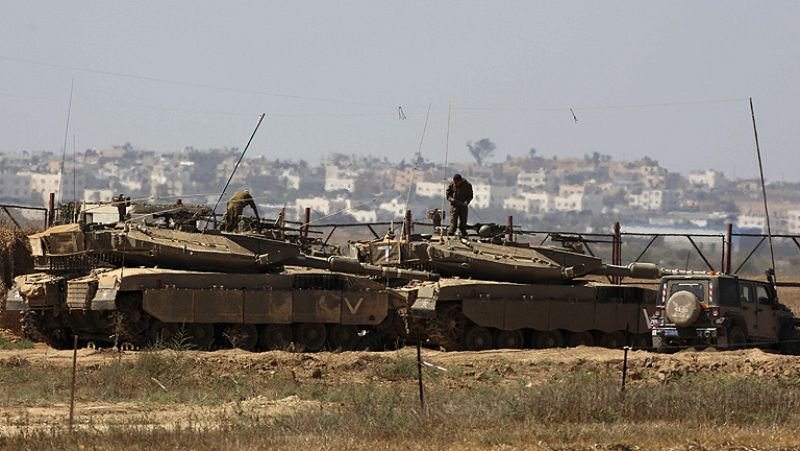 Israel moviliza tropas en la frontera con Gaza tras el lanzamiento de cohetes palestinos