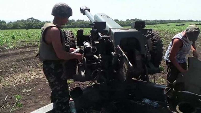 Las rebeldes abandonan Slaviansk, símbolo de la sublevación prorrusa en Ucrania