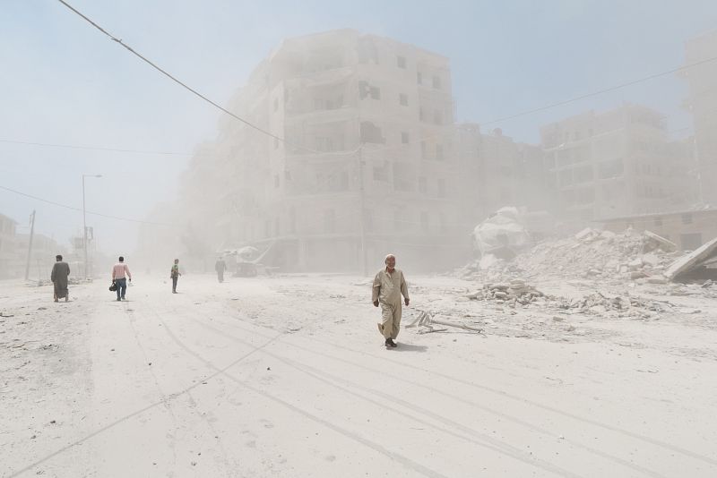 El régimen sirio avanza en los alrededores de Alepo