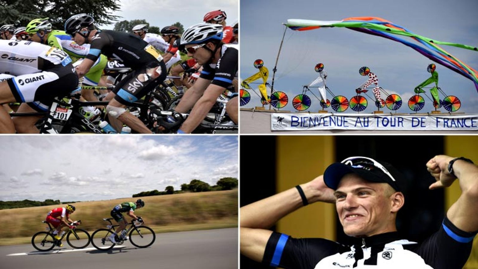 El ciclista Marcel Kittel (Giant) se ha impuesto este martes en la  cuarta etapa de la 101¬ edición del Tour de Francia, disputada entre  Le Touquet-Paris-Plage y Lille Métropole sobre 163,5 kilómetros, al  batir al sprint al noruego Alexander Kristo