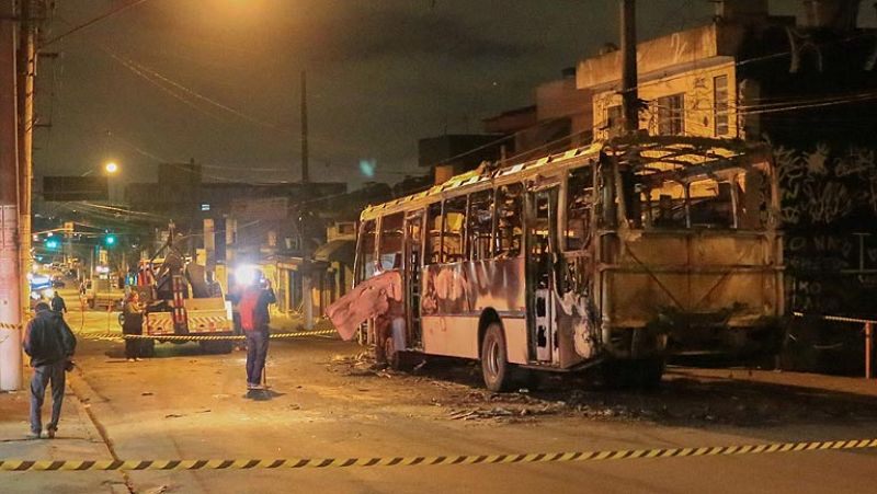 Los disturbios se repiten en varias ciudades de Brasil tras la derrota ante Alemania