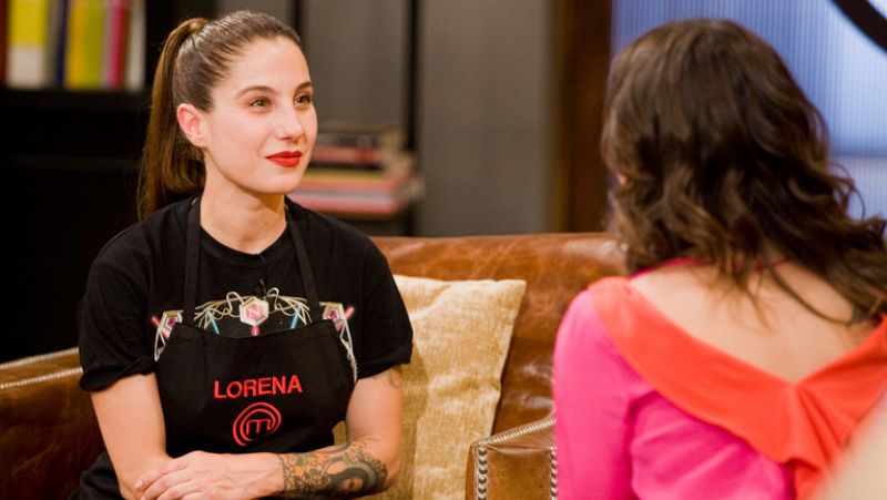Lorena cuelga el delantal por segunda vez y deja la competición al rojo vivo