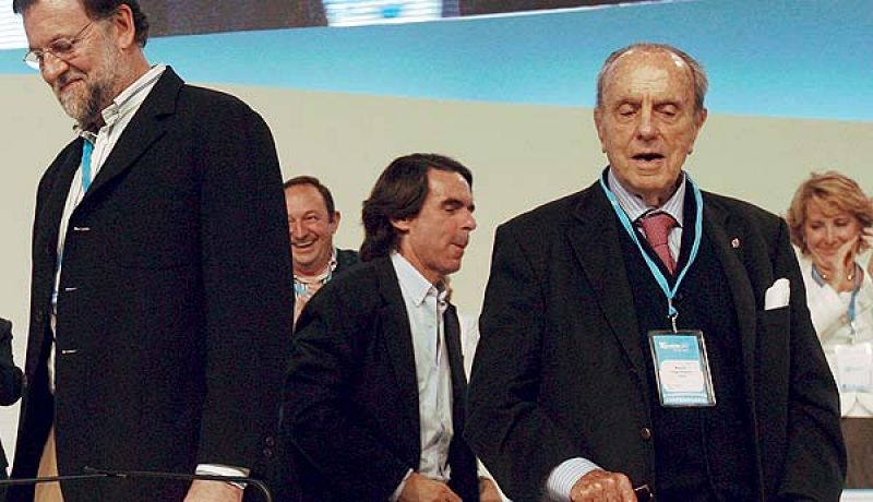 Mariano Rajoy niega el desencuentro con Aznar: "No sé por qué ni quién dice eso"