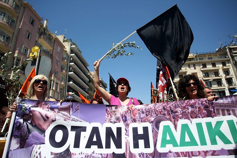 Huelga de funcionarios de 24 horas contra 11.000 despidos en el sector público de Grecia
