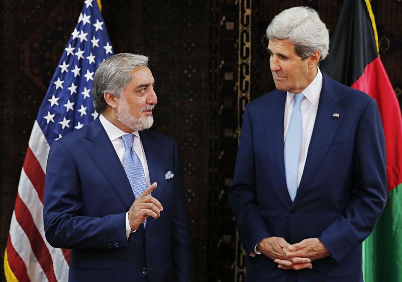 Gani acepta la auditoría en Afganistán ante Kerry pero Abdulá la rechaza por "insuficiente"