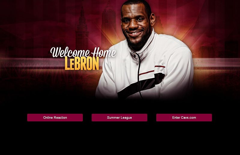 El retorno del Rey: LeBron James vuelve a Cleveland Cavaliers cuatro años después