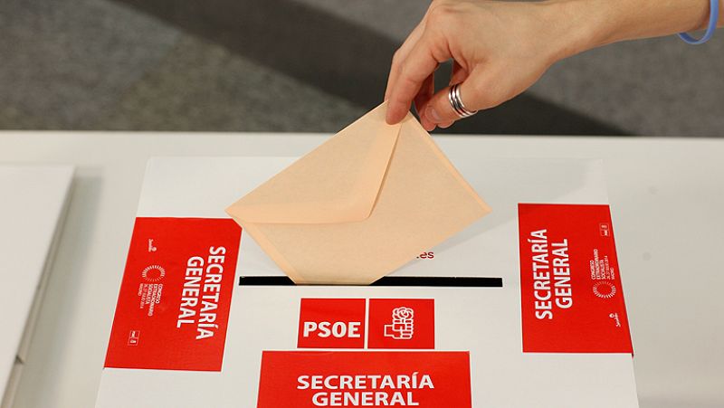 Casi 200.000 militantes del PSOE están llamados a las urnas para elegir secretario general