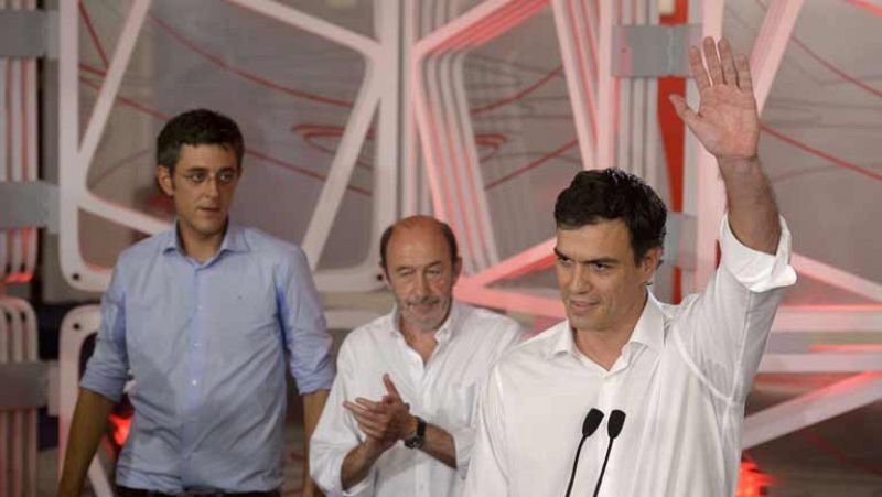 Los militantes eligen a Sánchez como secretario general del PSOE con el 49% de los votos